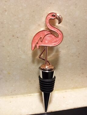 NWOT, Pink Flamingo 🦩 Wine Stopper